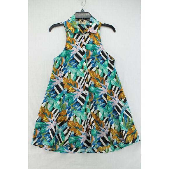 Show Me Your MuMu Dresses & Skirts - Show Me Your Mumu Mini Dress Women's Small Hawiian Beachy Colorful Tropical